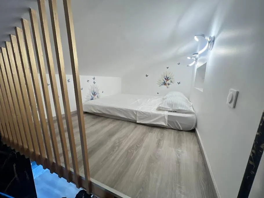 Maison Appartement Triplex Avec Jacuzzi Et Sauna Saint-Etienne  Holiday home