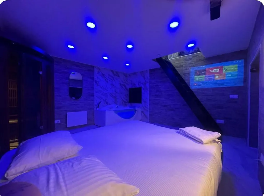 Maison Appartement Triplex Avec Jacuzzi Et Sauna Saint-Etienne